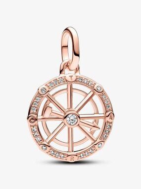 NEW Pandora ME Wheel of Fortune Medallion Charm